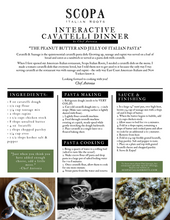 Load image into Gallery viewer, Interactive Virtual Cavatelli & Sausage with Rapini Kit