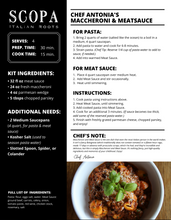 Load image into Gallery viewer, Maccheroni & Meat Sauce Family Pasta Dinner