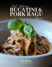 Load image into Gallery viewer, Bucatini &amp; Pork Ragu Family Pasta Dinner

