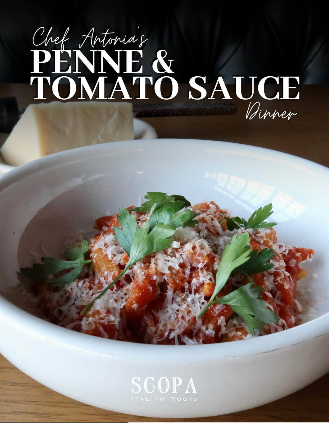 Penne & Tomato Sauce Family Pasta Dinner